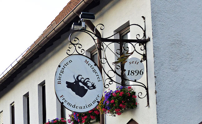 Nasenschild in Nördlingen