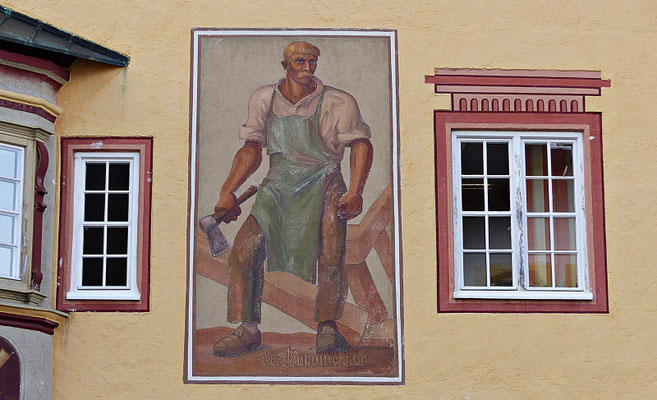 Lüftlmalerei aus Partenkirchen
