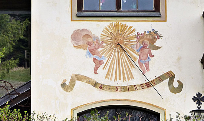 Sonnenuhr in Bayern