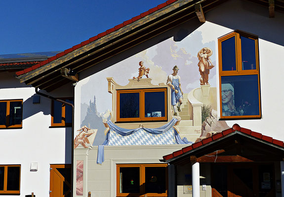 Lüftelmalerei in Bayern