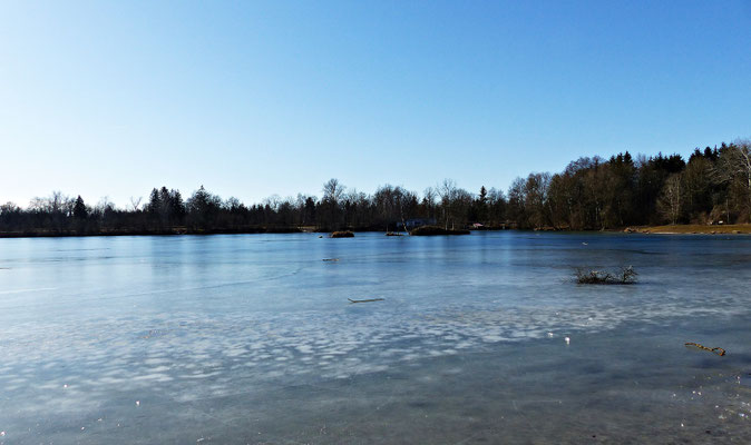 Der See im Winter