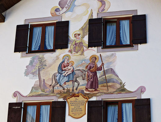 Lüftlmalerei aus Partenkirchen