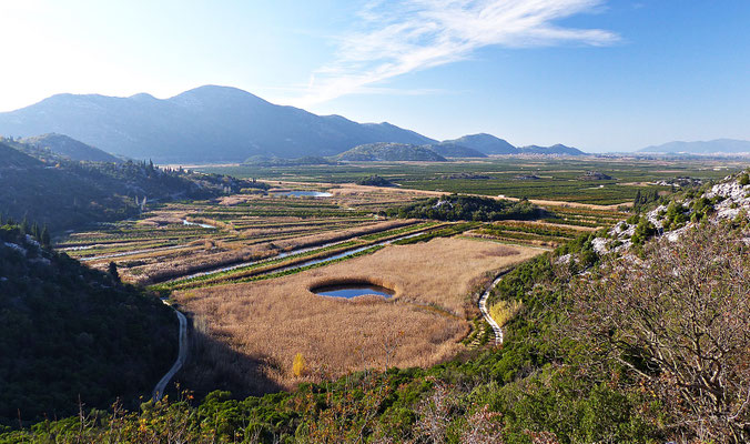 Das Delta der Neretva