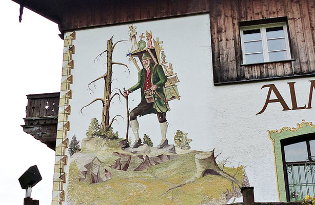 Lüftelmalerei im Allgäu