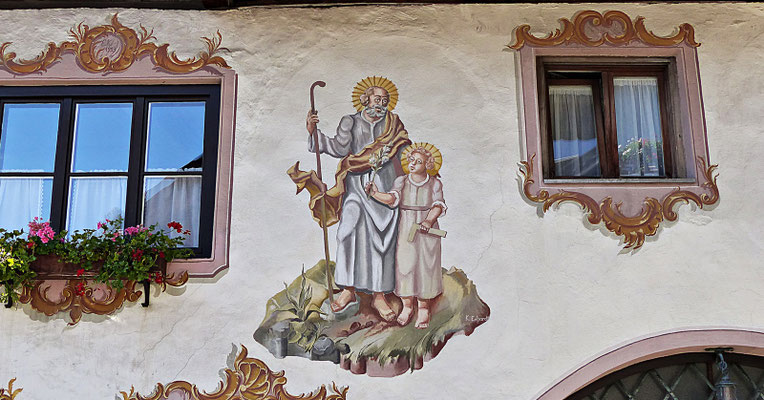 Lüftlmalerei aus Partenkirchen