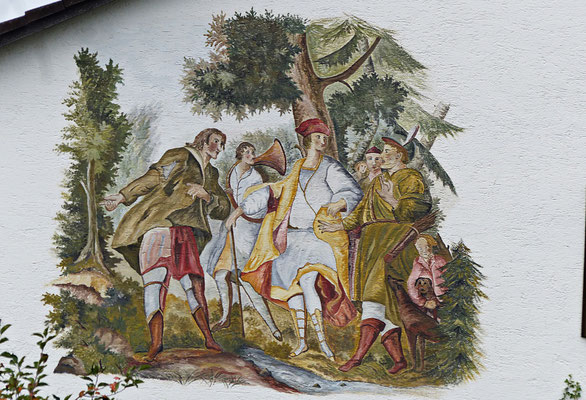 Lüftlmalerei in Bayern