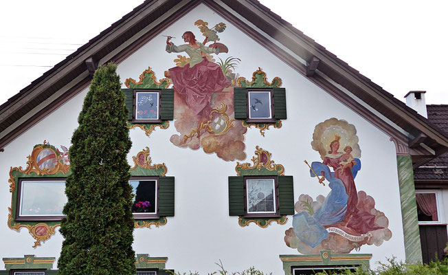 Lüftlmalerei aus Bayern