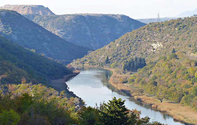 An der Zrmanja im November 2018