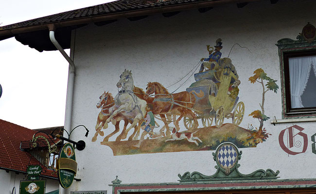 Lüftelmalerei im Allgäu