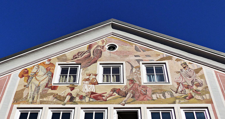 Lüftlmalerei aus Partenkirchen