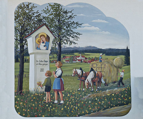Lüftlmalerei aus Bayern