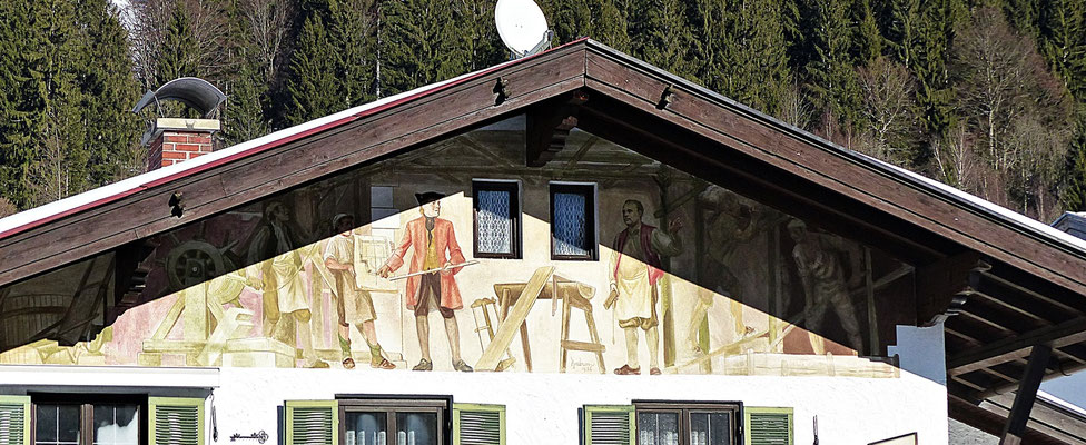 Lüftelmalerei in Bayern
