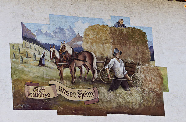 Lüftlmalerei in Bayern