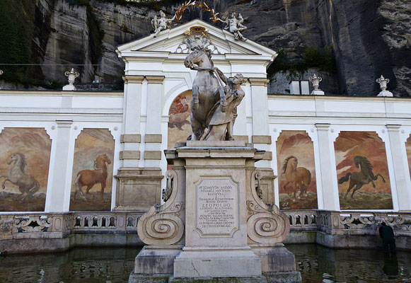 Wandmalerei in Salzburg