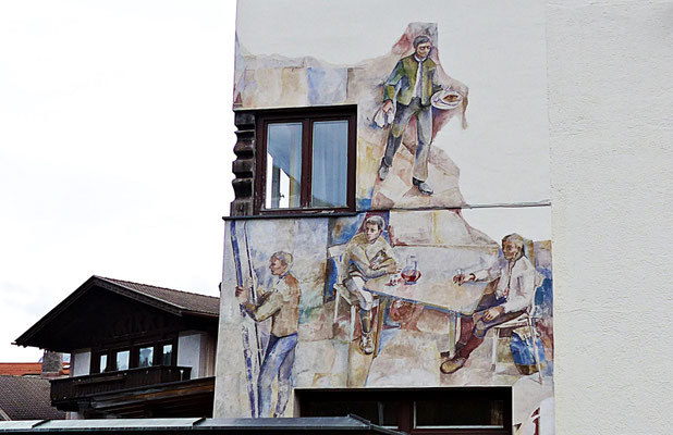 Lüftlmalerei aus Partenkirchen