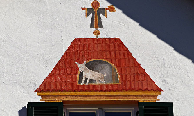 Lüftlmalerei in Oberammergau