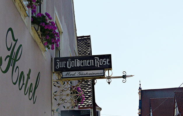 Nasenschild in Nördlingen