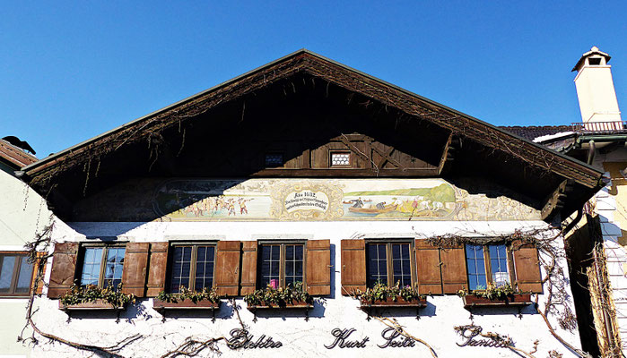 Lüftlmalerei in Dießen am Ammersee