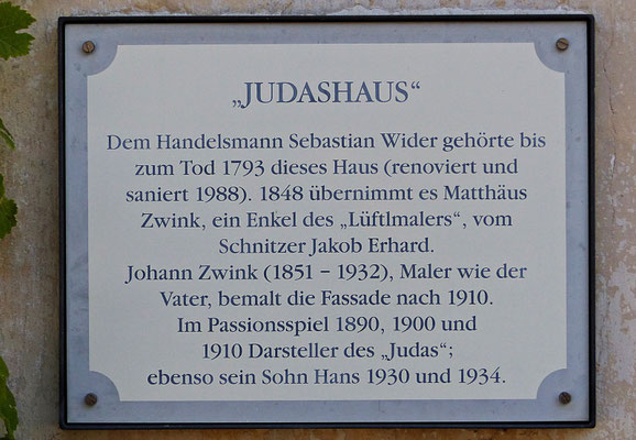 Lüftlmalerei in Oberammergau
