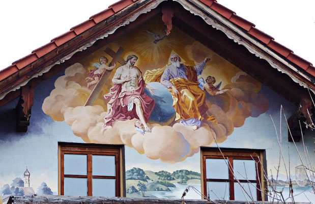 Lüftelmalerei in Tutzing beim Starnberger See