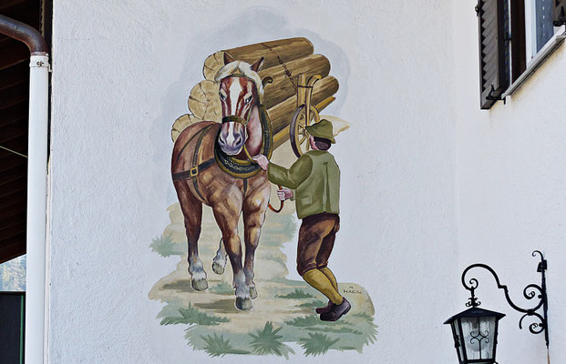 Lüftelmalerei in Bayern