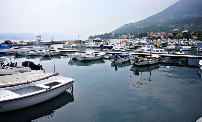 Der Hafen von Orebic