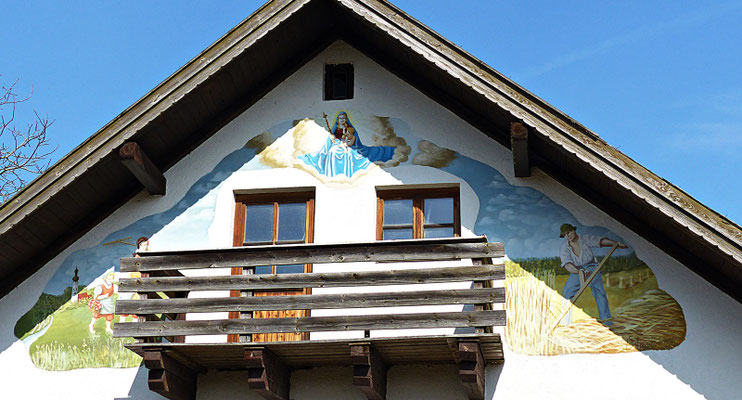 Lüftelmalerei in Bayern