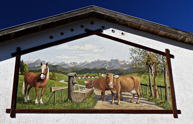 Lüftlmalerei in Bayern