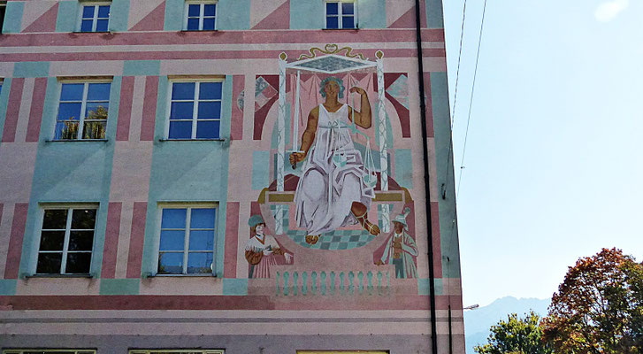 Lüftlmalerei aus Partenkirchen