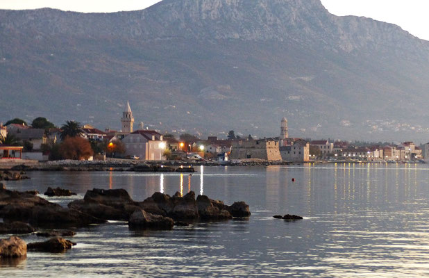 Blick auf Kastel Stafilic