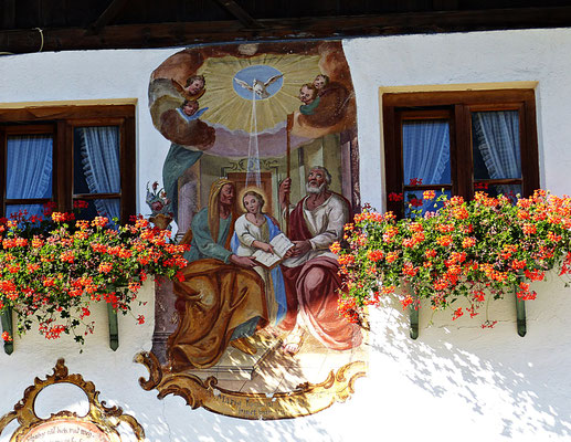 Lüftlmalereien aus Mittenwald