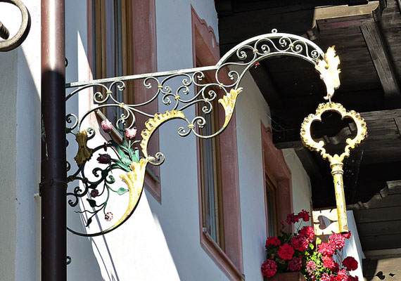 Nasenschild in Partenkirchen