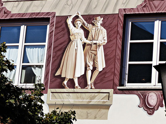 Lüftlmalereien von der Familie Pfeffer