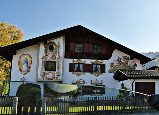 Lüftlmalerei aus Partenkirchen