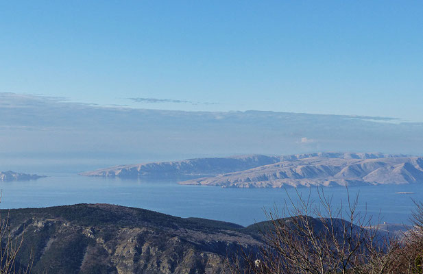 Der 1. Blick auf die Adria
