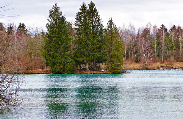 Der Auensee bei Königsbrunn