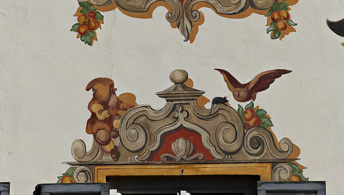 Lüftlmalerei in Oberammergau