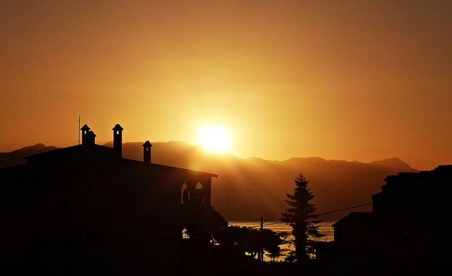 Sonnenaufgang im März