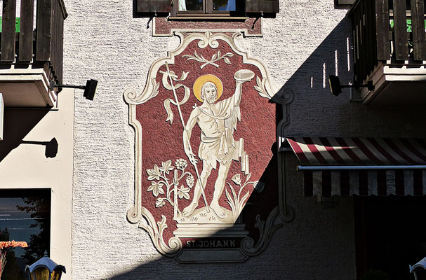 Lüftlmalerei aus Partenkirchen