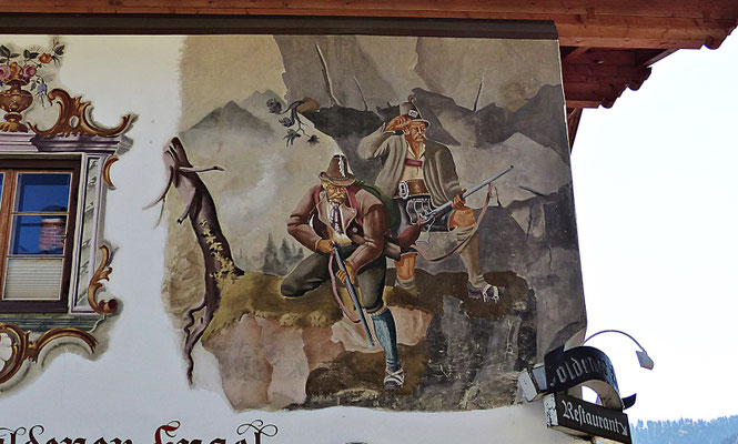Lüftlmalereien aus Garmisch