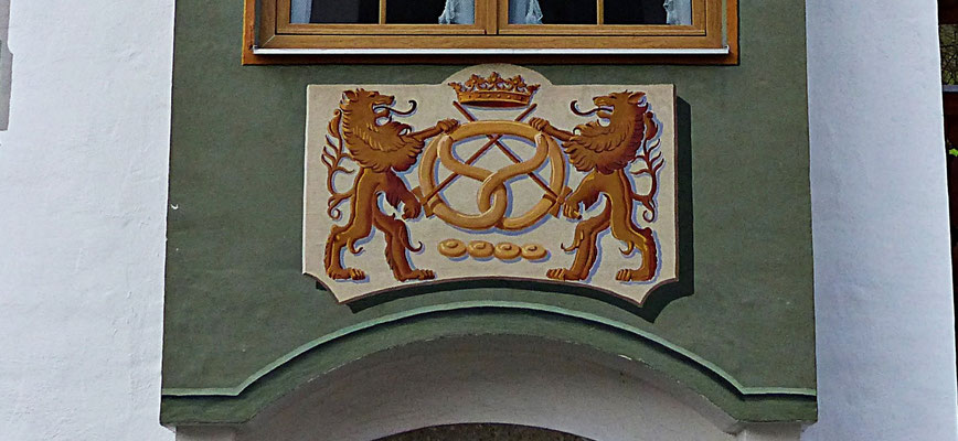 Lüftlmalereien von der Familie Pfeffer