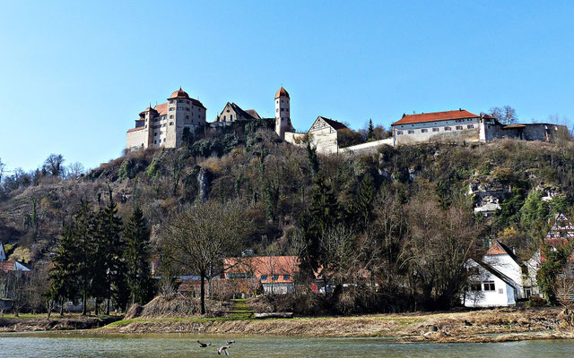 Blick zur Burg