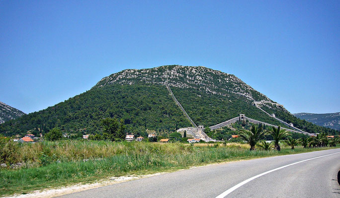 Die Mauer von Veliki Ston