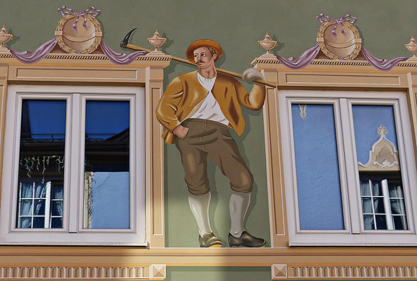 Lüftlmalerei aus Partenkirchen