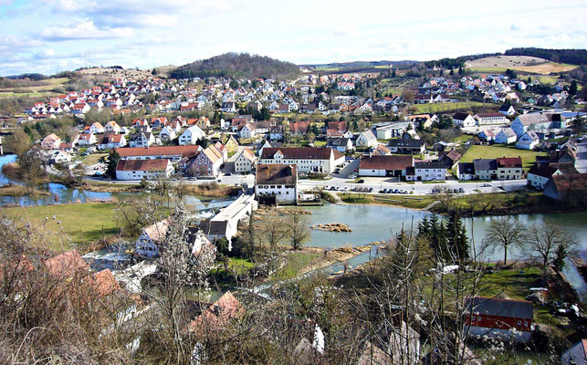 Harburg von oben
