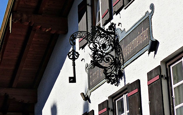 Nasenschild in Miesbach