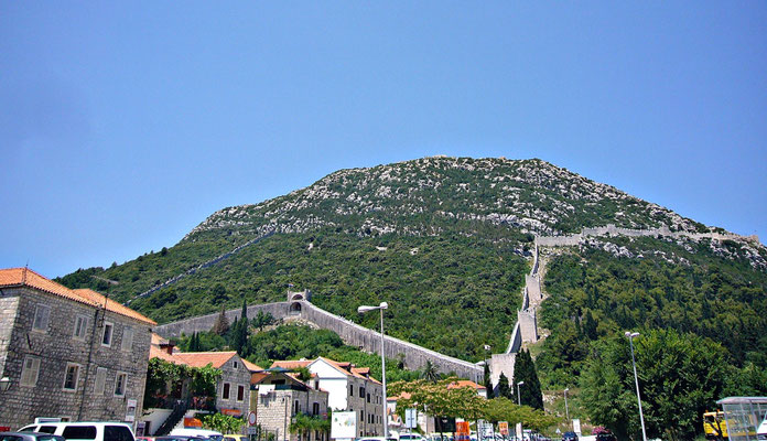 Die Mauer von Veliki Ston