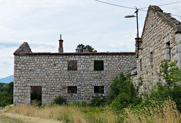 Altes Haus bei der Cetina