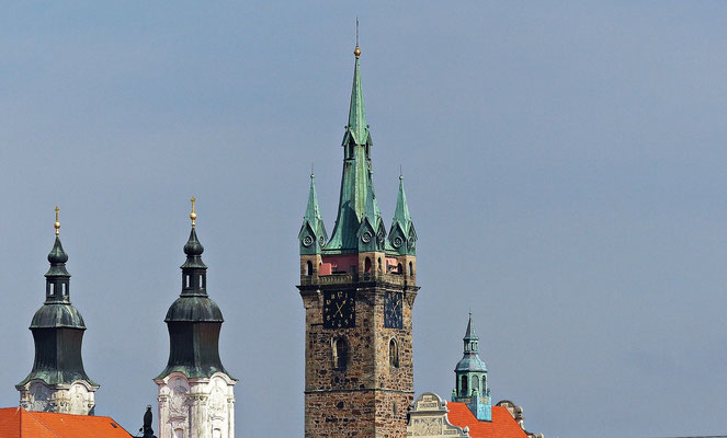 Schwarzer Turm und Jesuitenkirche
