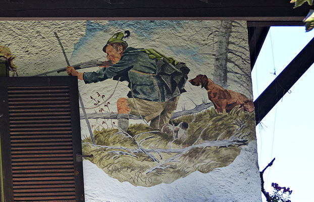 Lüftlmalereien aus Mittenwald